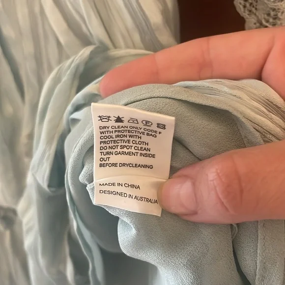 Zimmerman Whitewave Veil Mini Dress Sz. 1 - Picture 11 of 15